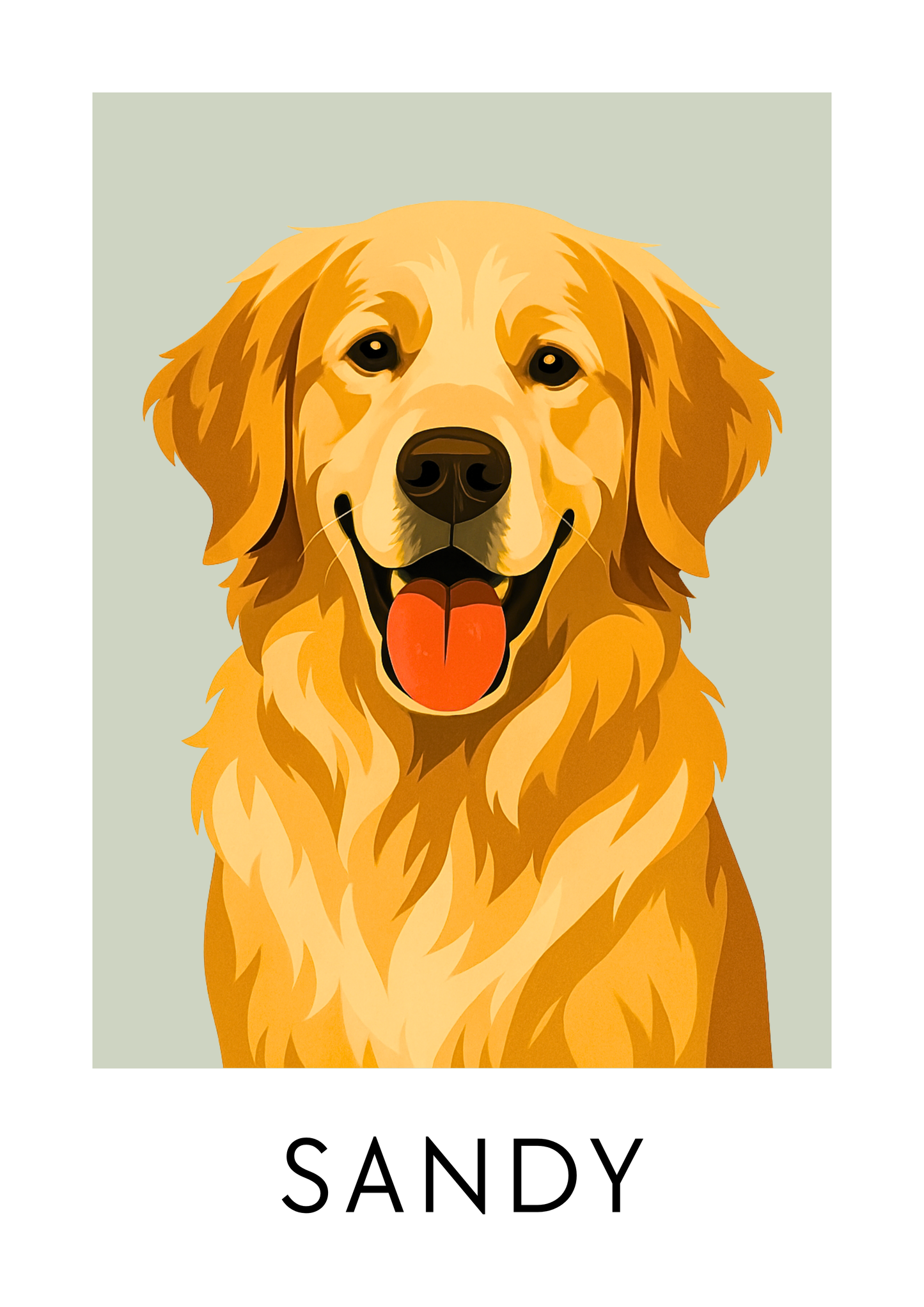 Polaroid Pet Portrait