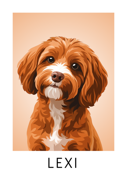 Polaroid Pet Portrait