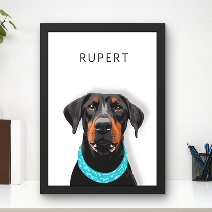 Personalised Vector Pet Portrait