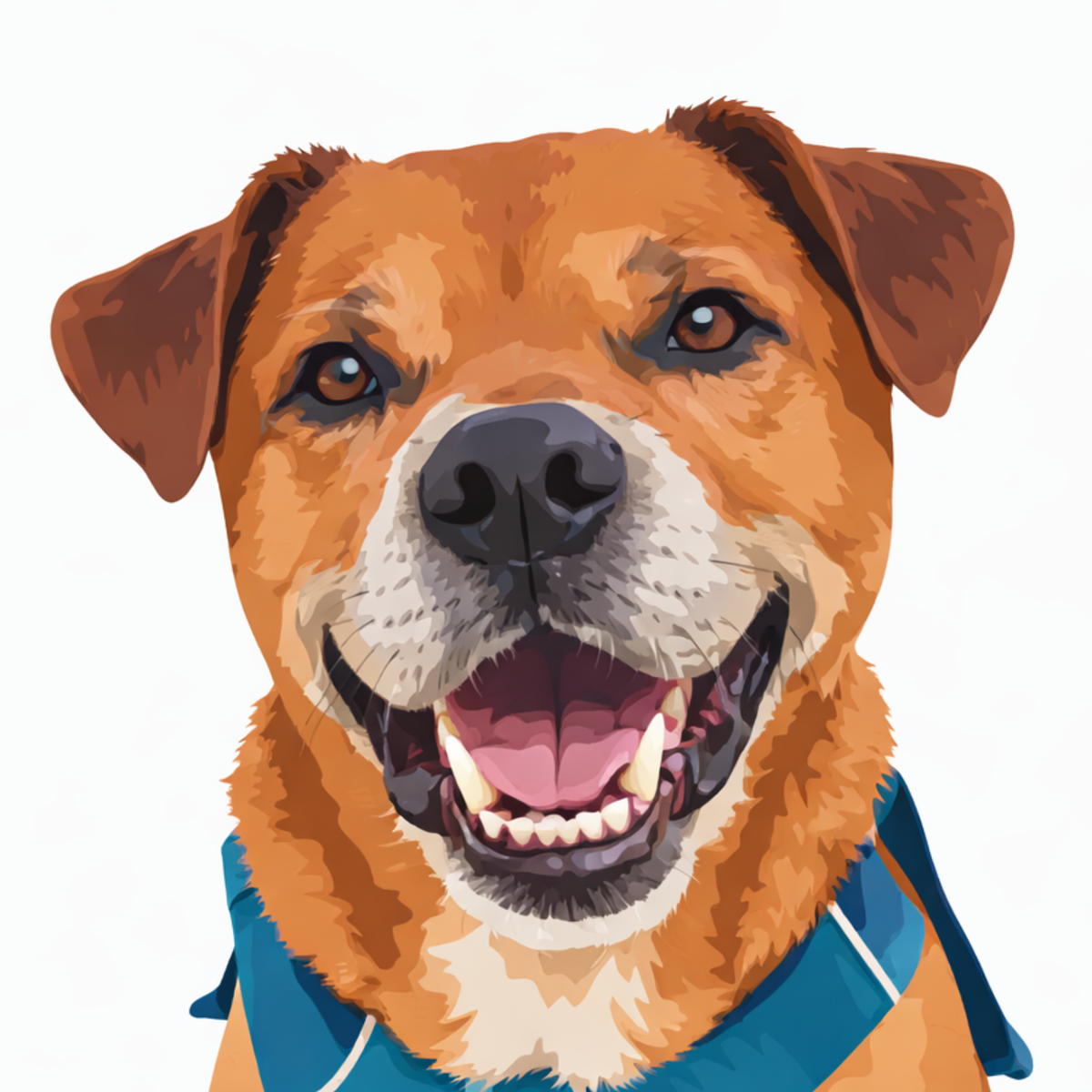 Personalised Vector Pet Portrait