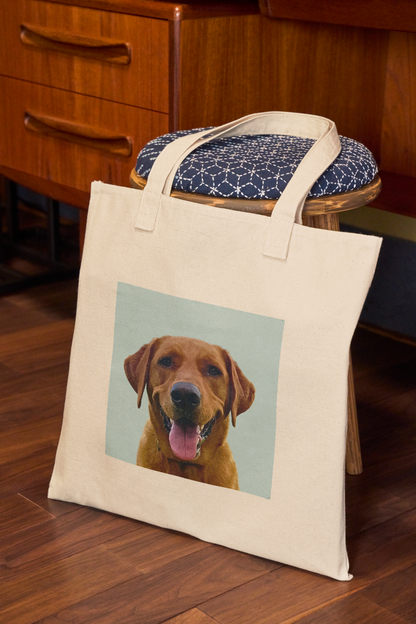 Classic Pet Portrait Tote Bag