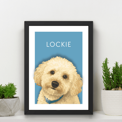 Digital Pet Portrait File - Fanaticelle