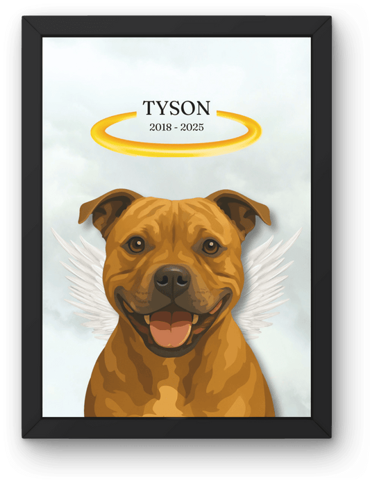 Memorial Pet Portrait of a dog called Tyson 
