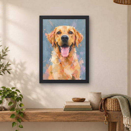 Personalised Palette Knife Pet Portrait - Fanaticelle