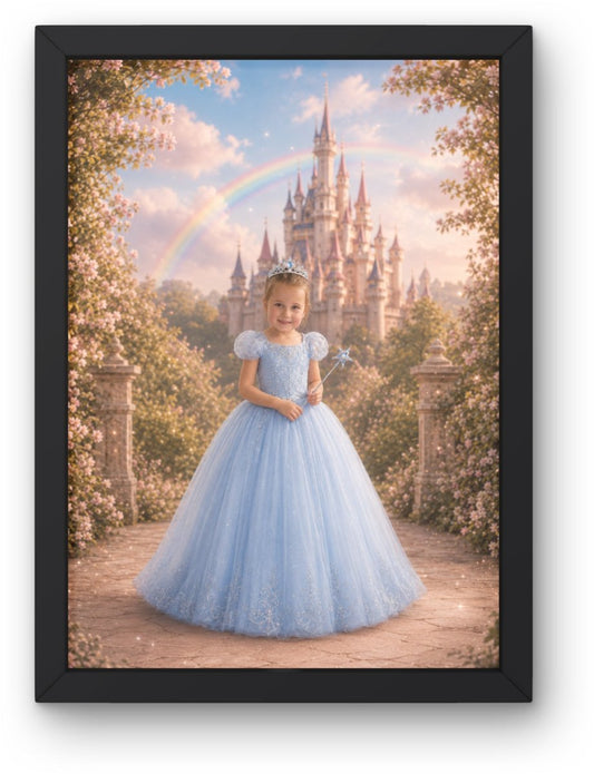 Personalised Princess Portrait - Fanaticelle