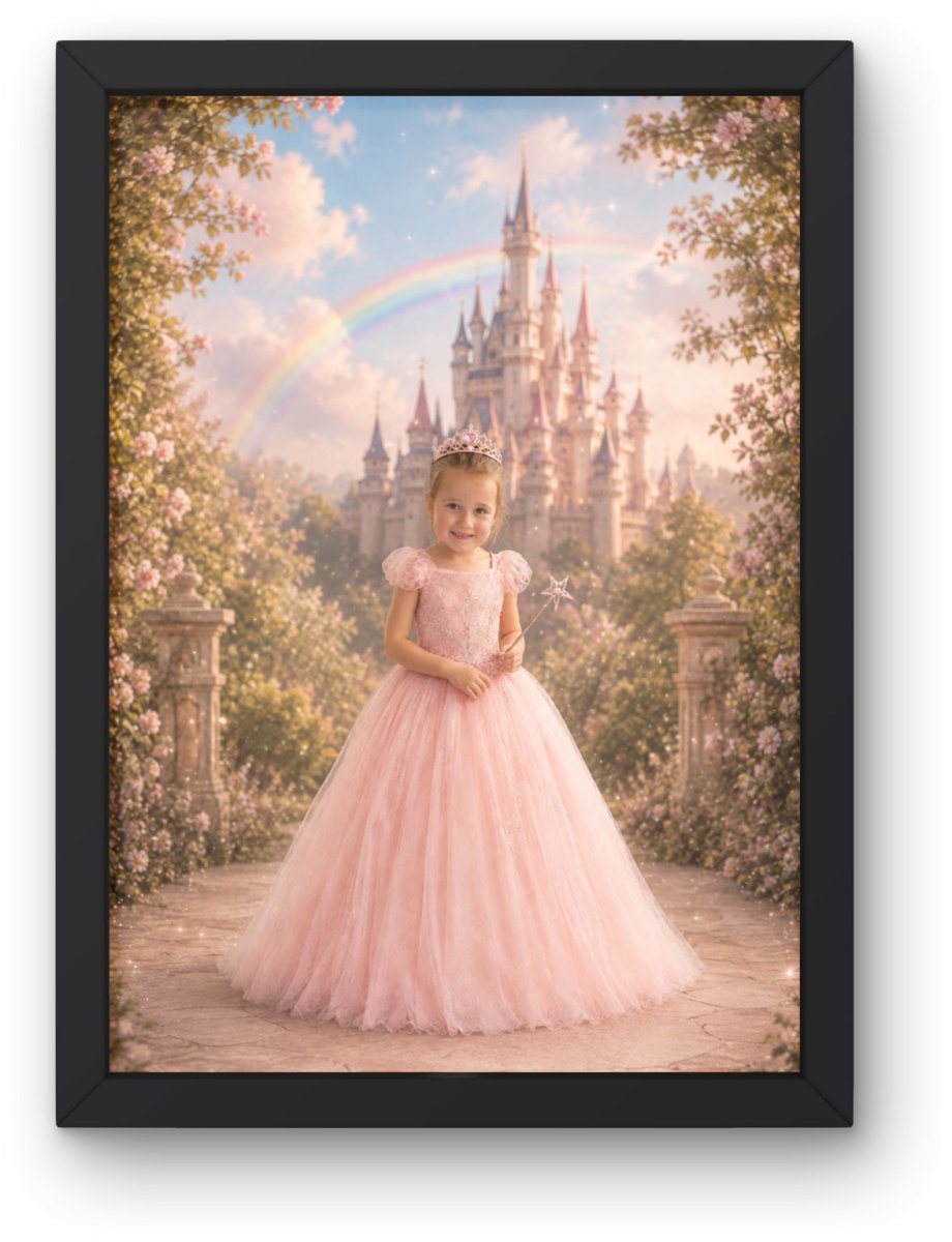 Personalised Princess Portrait - Fanaticelle