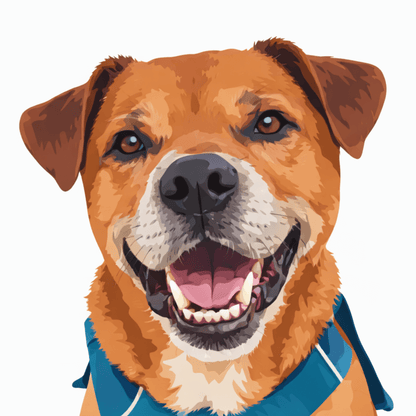 Personalised Vector Pet Portrait - Fanaticelle