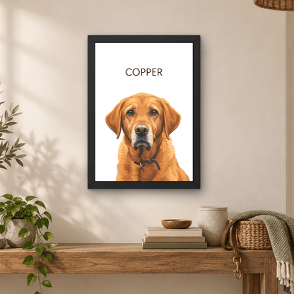 Personalised Vector Pet Portrait - Fanaticelle