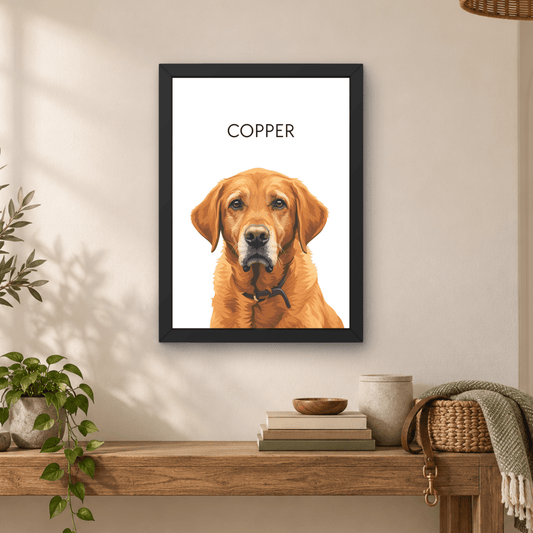 Personalised Vector Pet Portrait - Fanaticelle