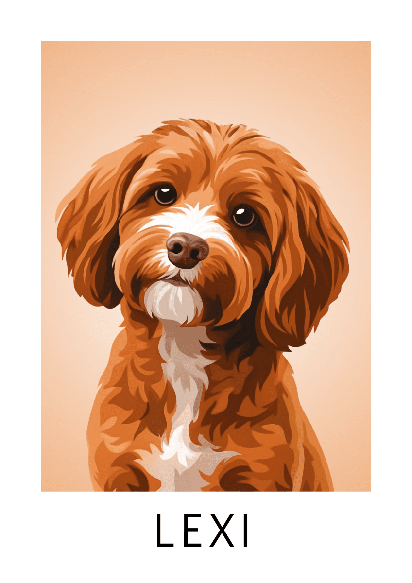 Polaroid Pet Portrait - Fanaticelle