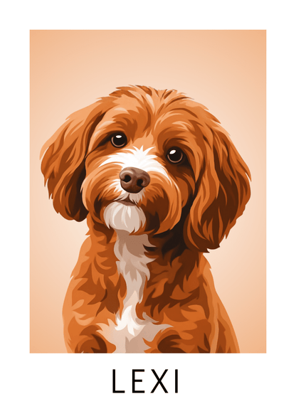 Polaroid Pet Portrait - Fanaticelle